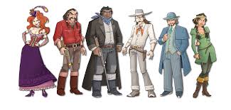 Colt Express - Postavy